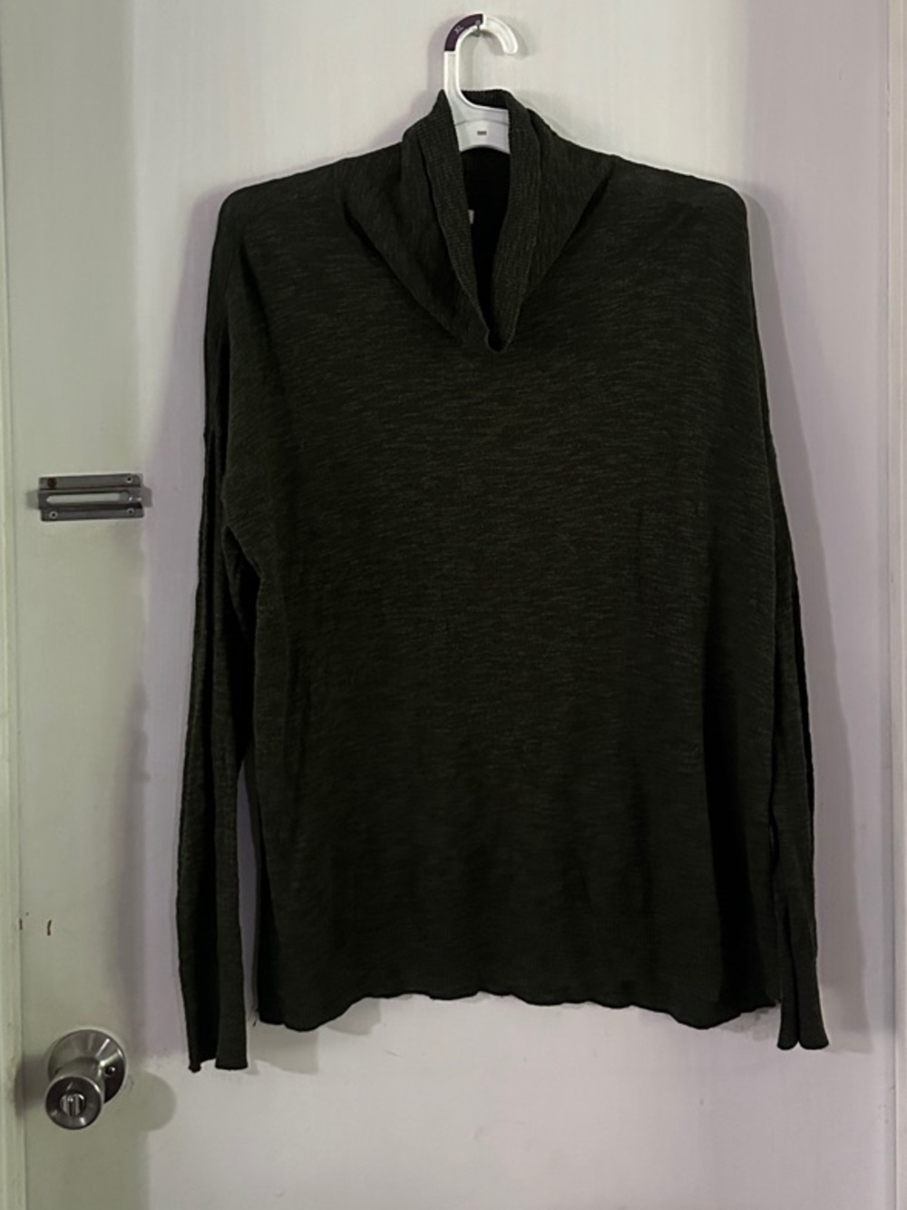 Sonoma Olive Green Cowl Neck Sweater